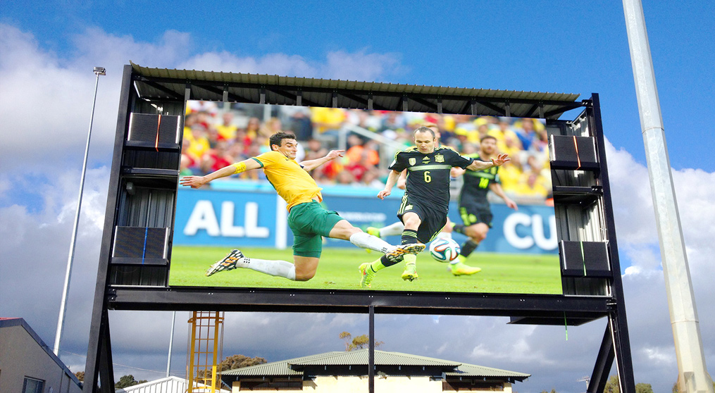 澳大利亚体育赛事户外全彩LED显示屏项目